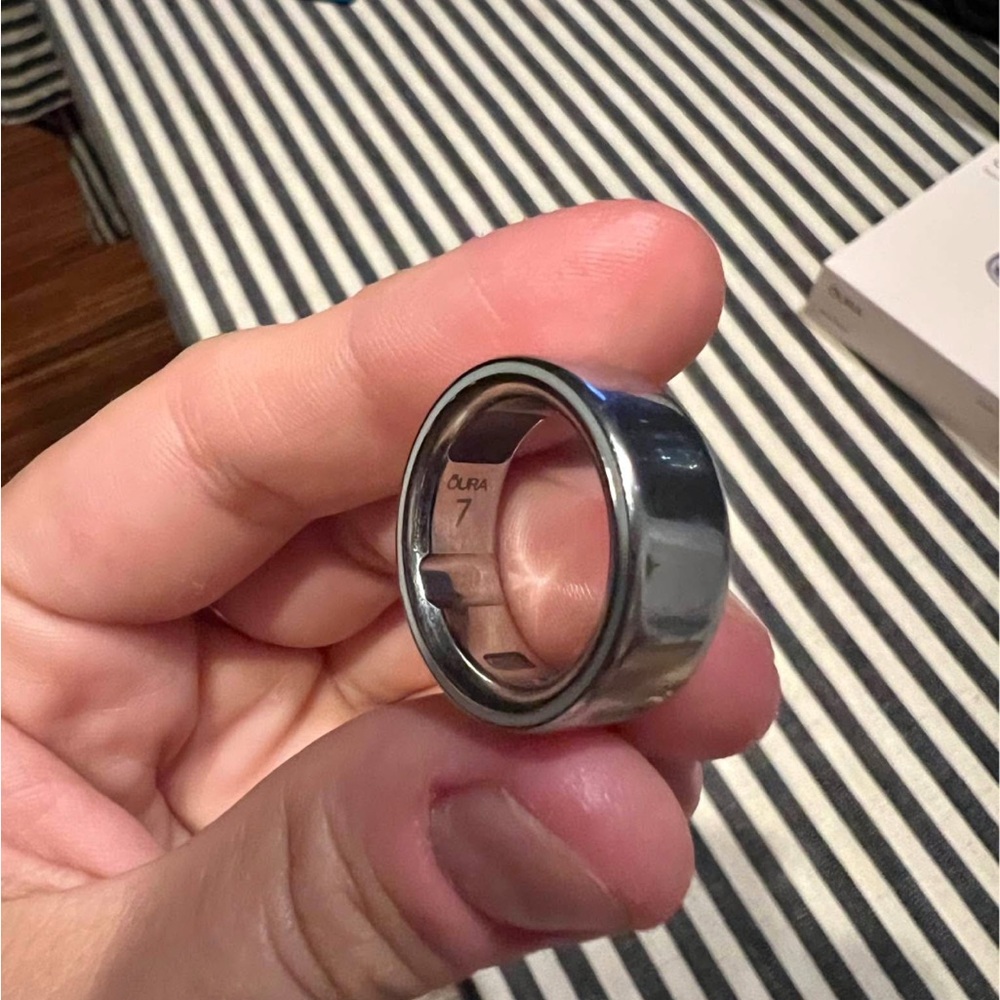 Silver Gen 4 Oura Ring